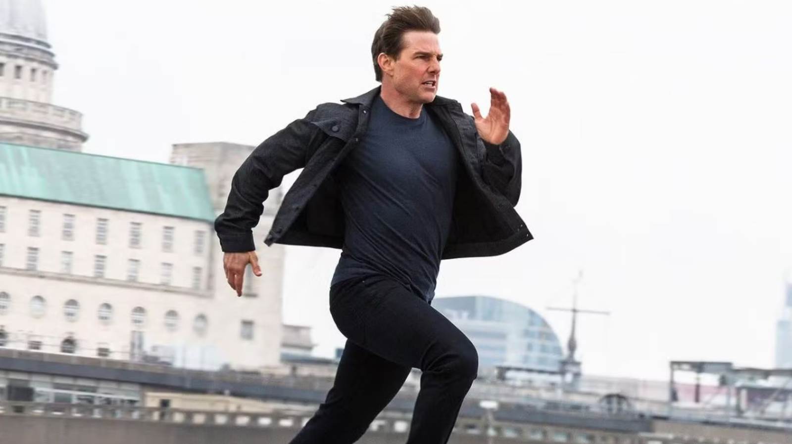 Ethan Hunt running