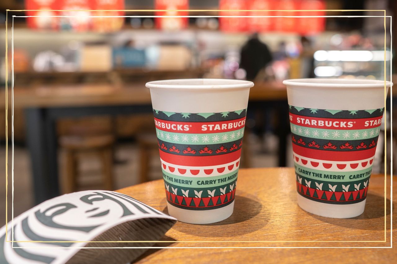 Starbucks 2022 Christmas menu