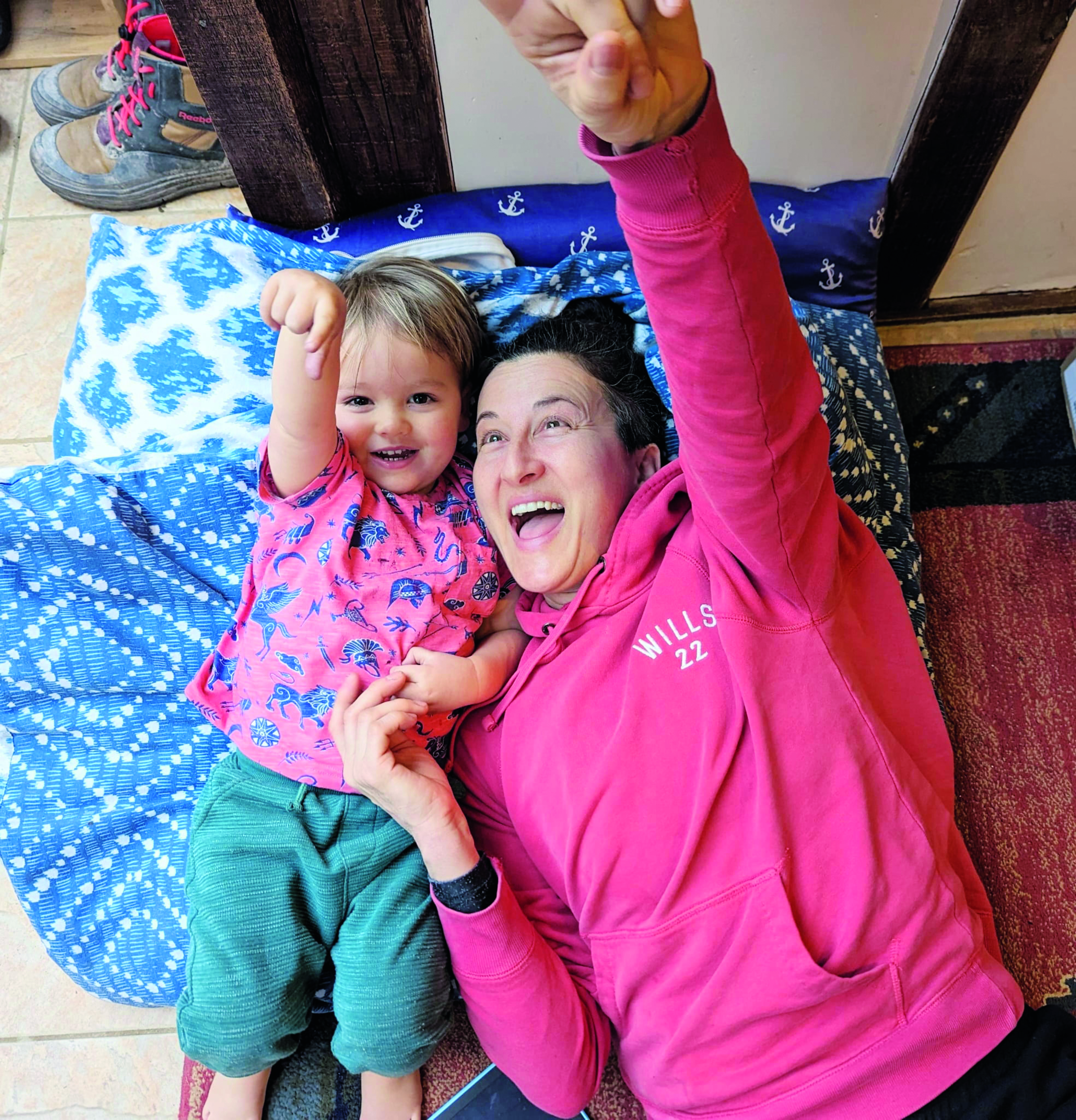 Heli with aunt