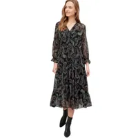 V Neck Printed Midi Dress, £28 | Very