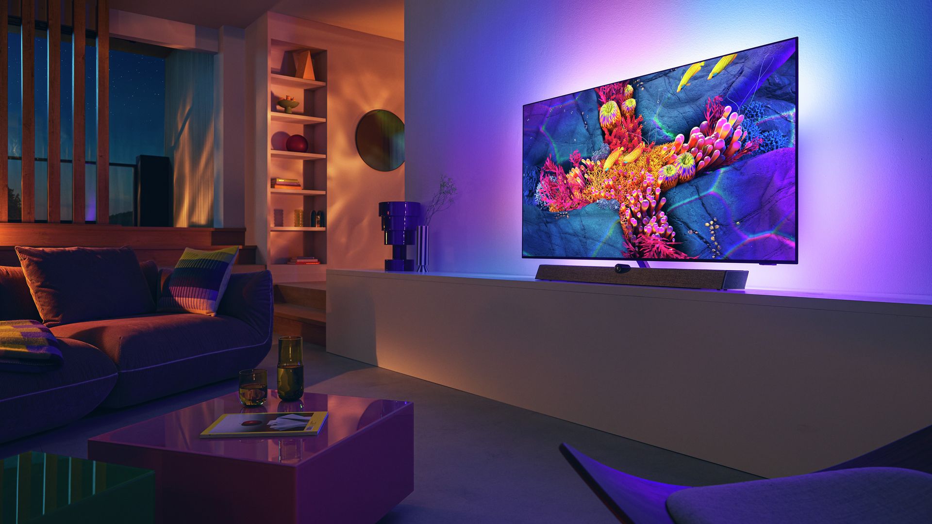Philips’ new OLED TVs boast B&W sound and OLED EX panels capable of
