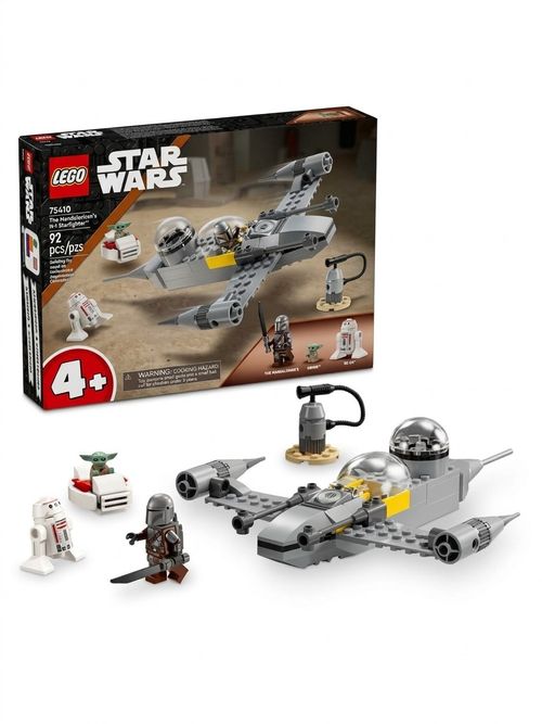 Mando and Grogu's N-1 Starfighter Set
