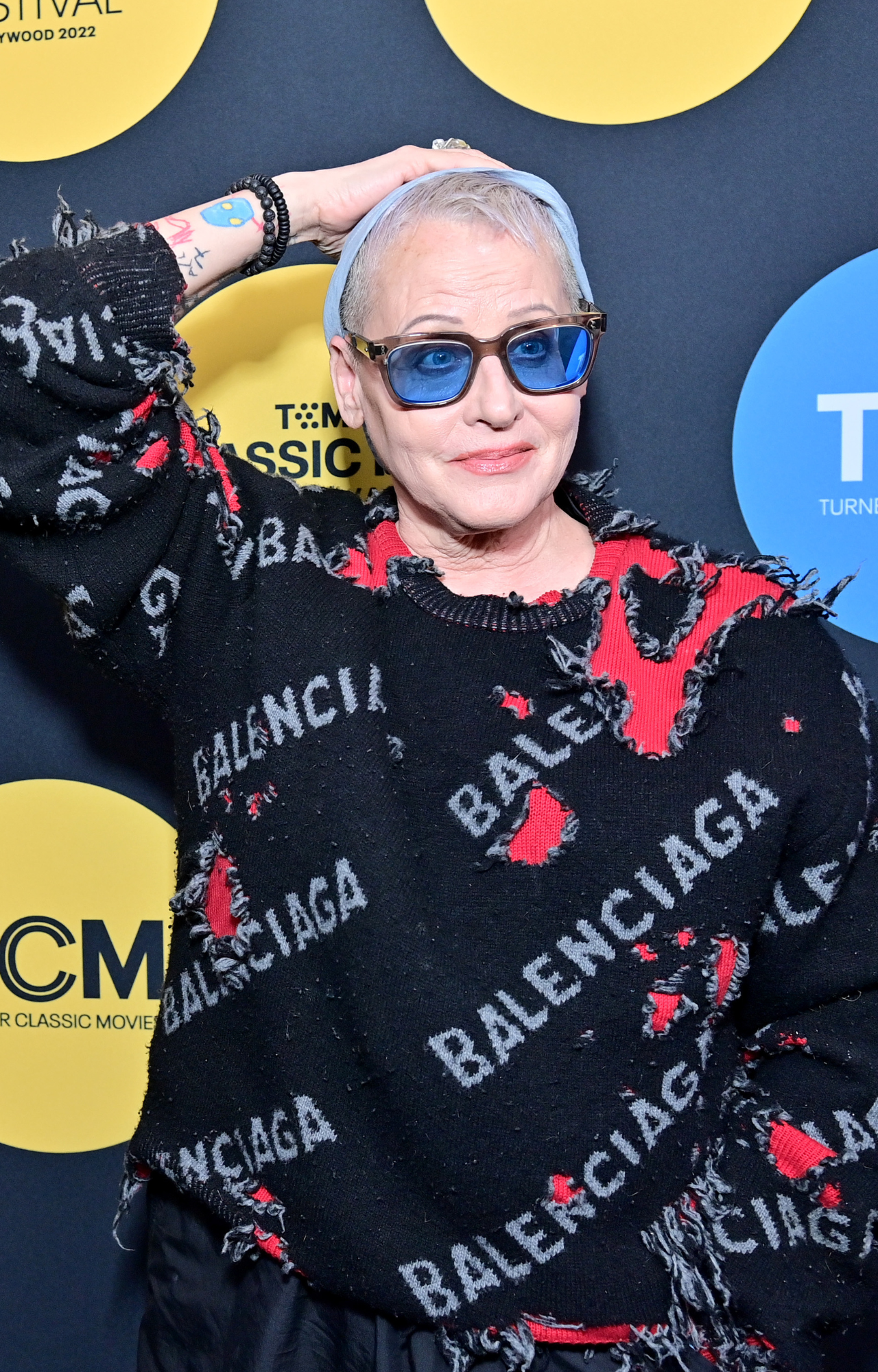 Lori Petty attends the screening of A League of Their Own at TCM Classic Film Festival 2022