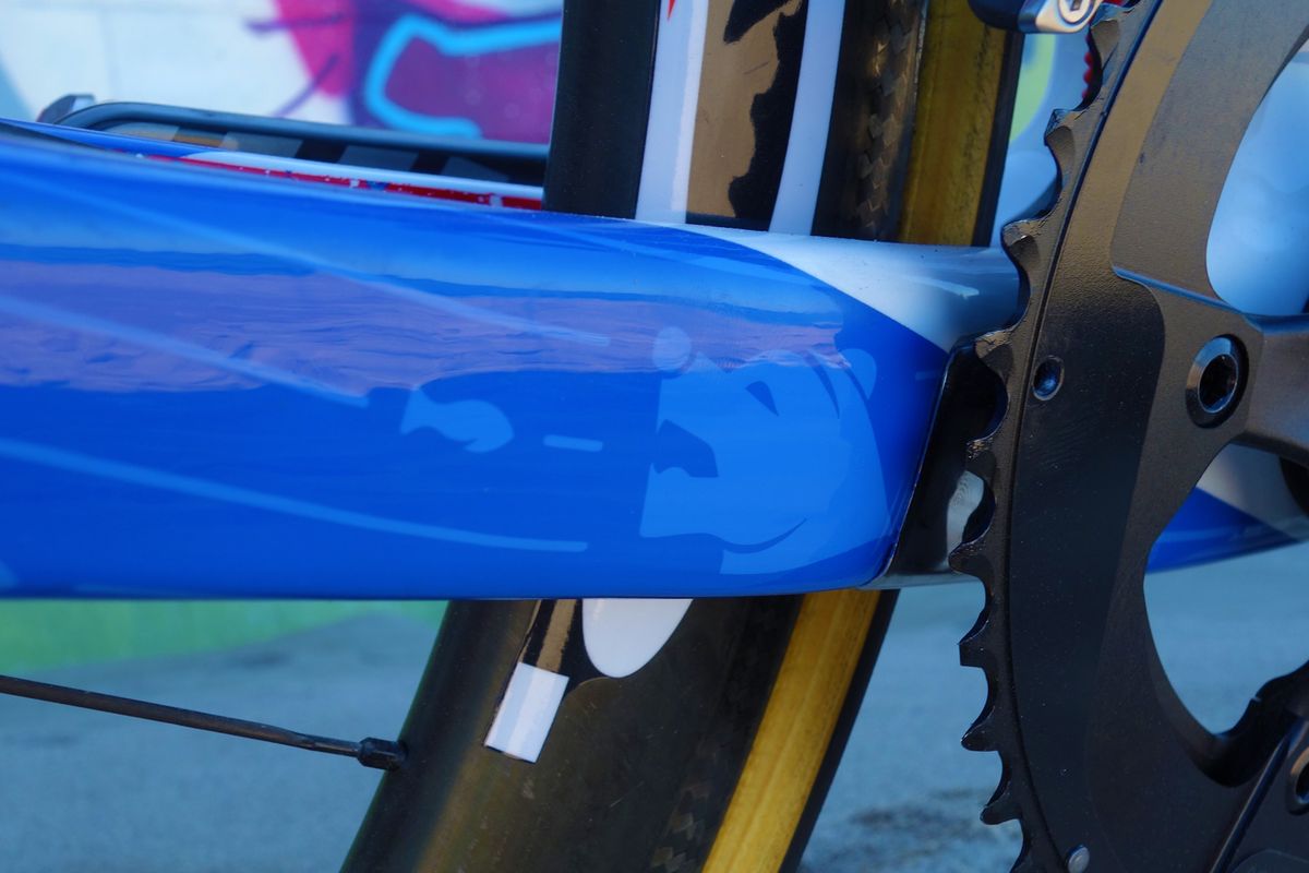 No detail is missed on Huff's custom Diamondback