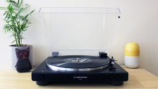 Audio-Technica AT-LP60XBT on a table