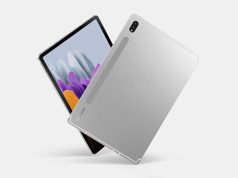 Galaxy Tab S8 Leak Render