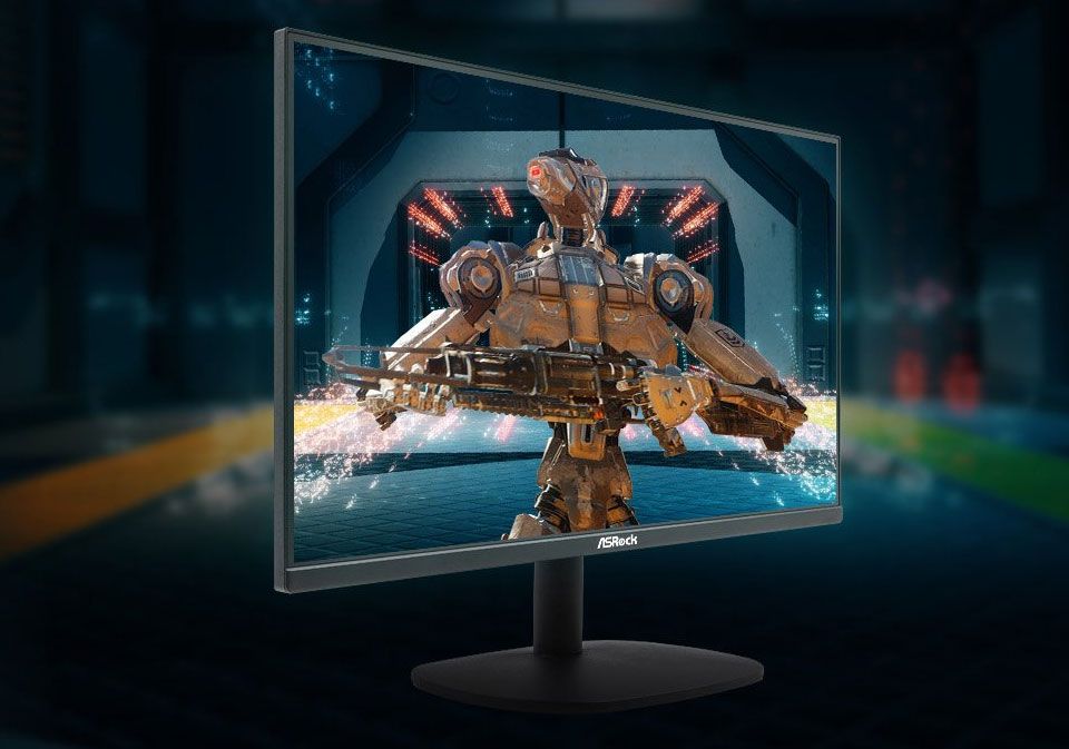 ASRock Challenger CL25FF and CL27FF gaming monitors