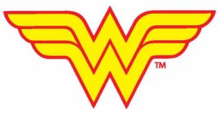 The Wonder Woman logo, one of the best comic logos
