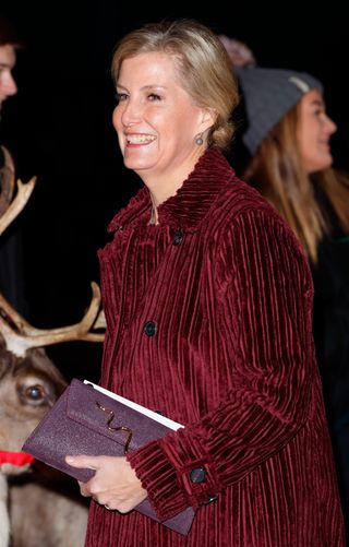 Sophie, Countess of Wessex attends the 'Together at Christmas' community carol service at Westminster Abbey.