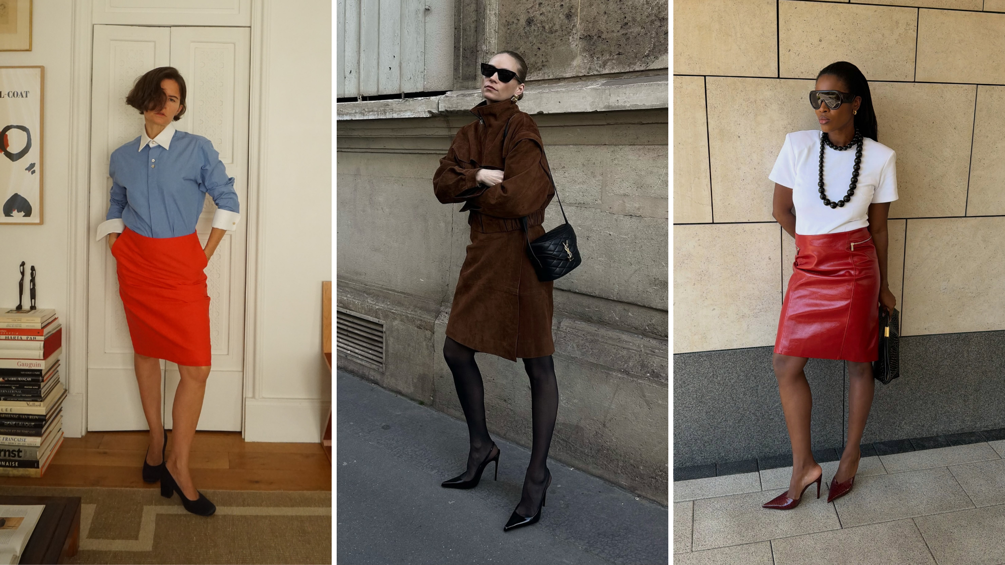 Knee-Length Skirts
