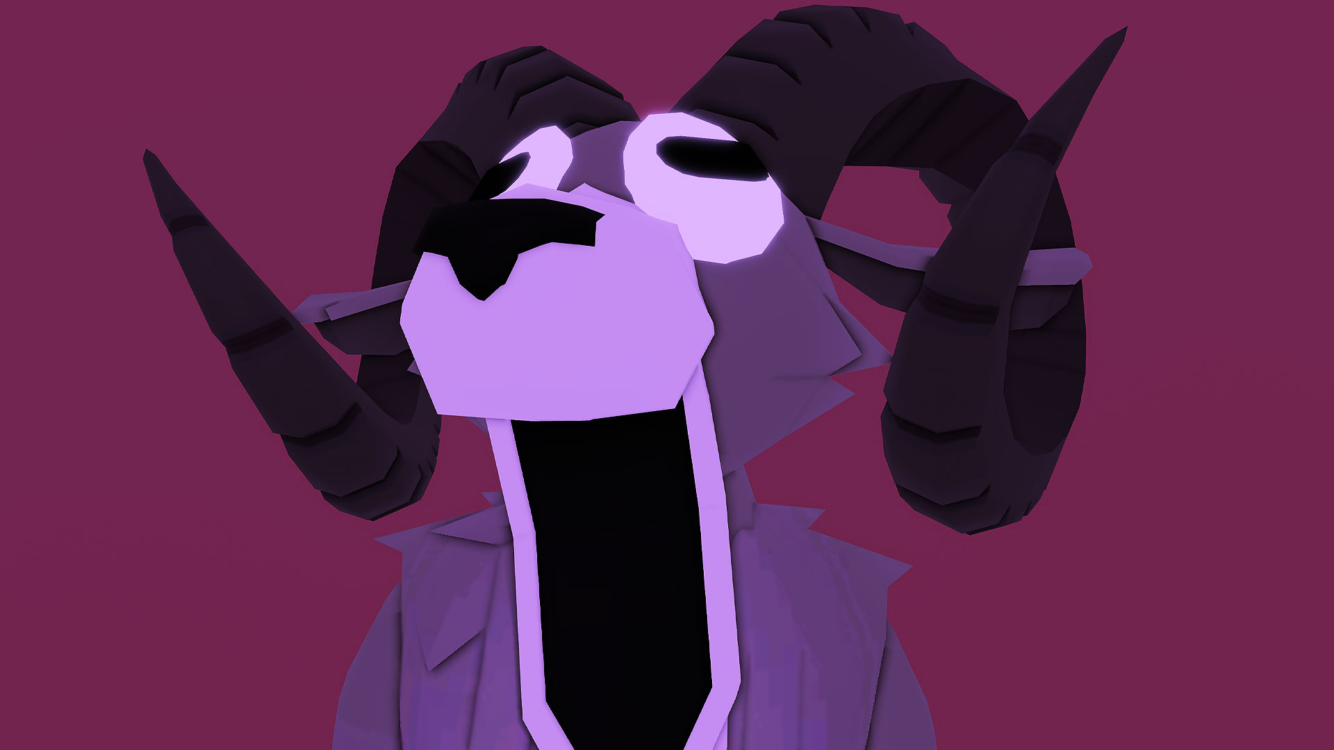 The 99 Nights in the Forest Ram close-up from the player death screen.