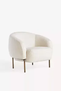 Anthropologie Bouclé Frida Occasional Chair