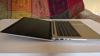 HP EliteBook 845 G11 during our review process