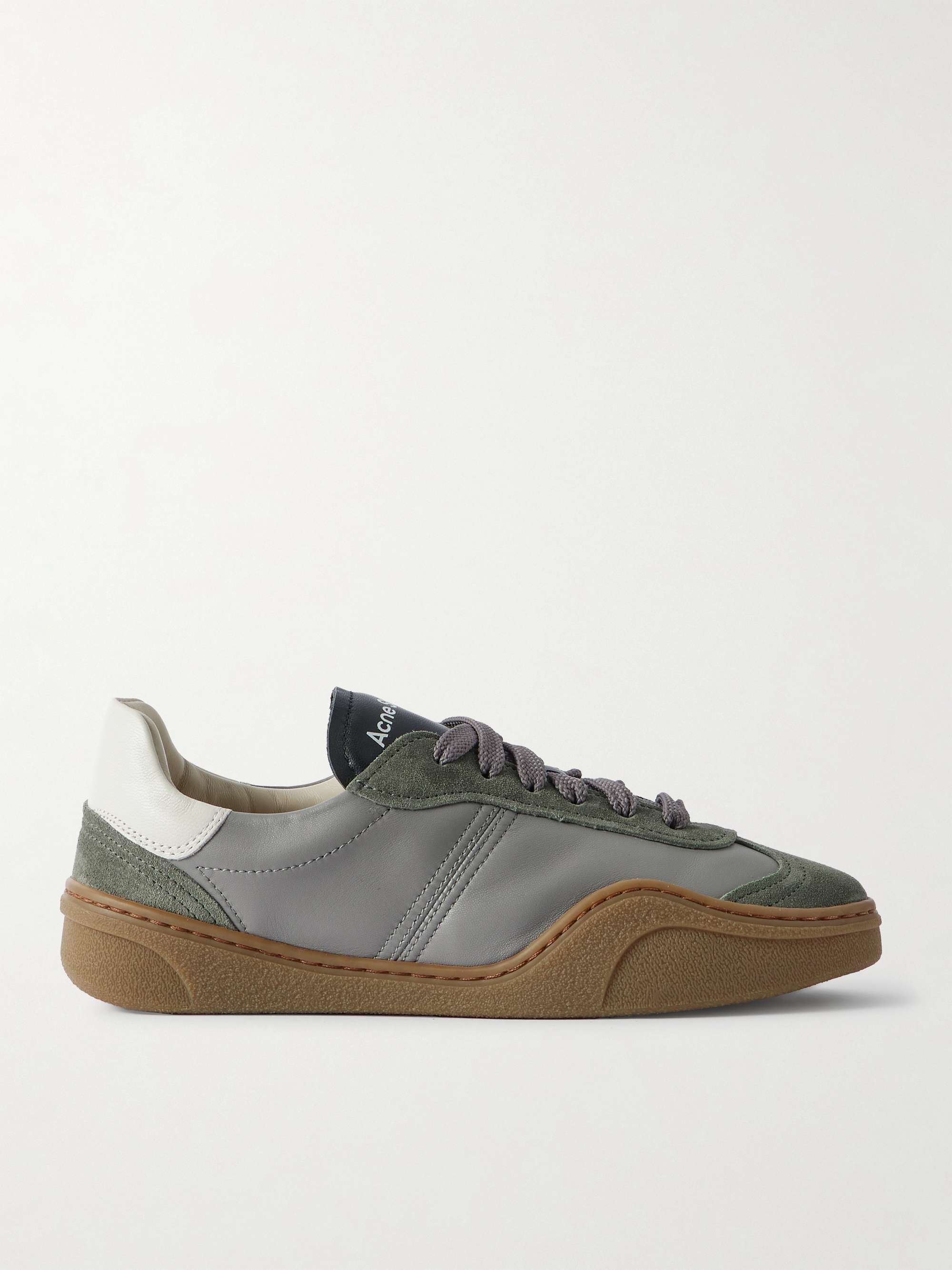 Suede and Leather Sneakers