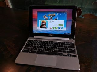 Asus Chromebook Flip running Android Play Store