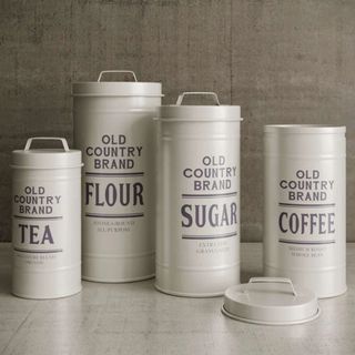 Old Country Brand 4 Piece Kitchen Canister Set