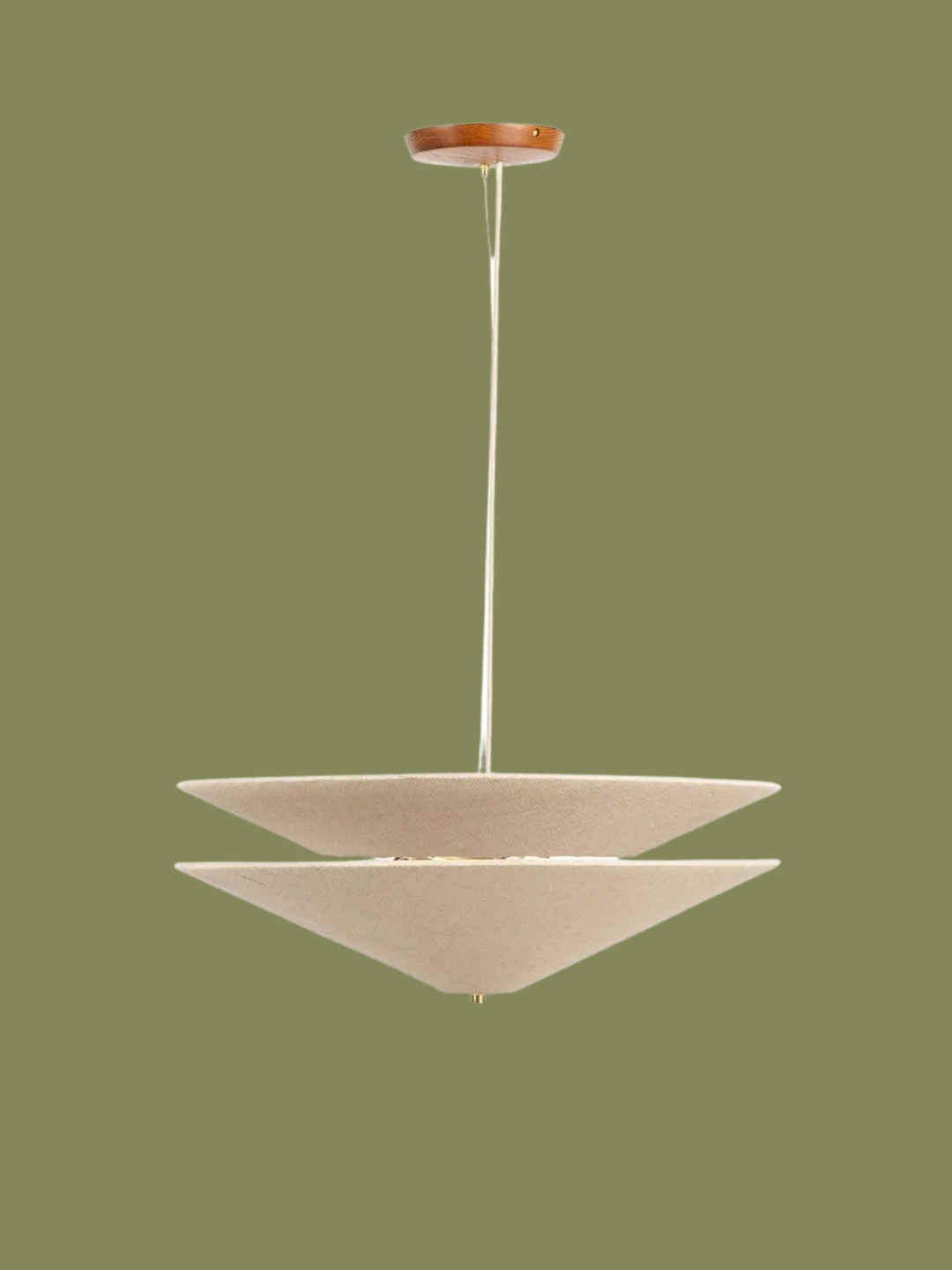 Heal's, Osaka 2 Tiered Pendant Light Natural