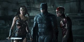 Wonder Woman, Batman, and Flash