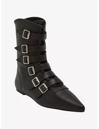 Hot Topic Strange Cvlt Coven Pike Flat Boots Hot Topic Strange Cvlt Coven Pike Flat Boots