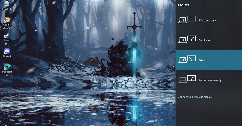 windows 10 force window to open on second monitor