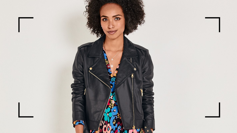 going out leather jacket