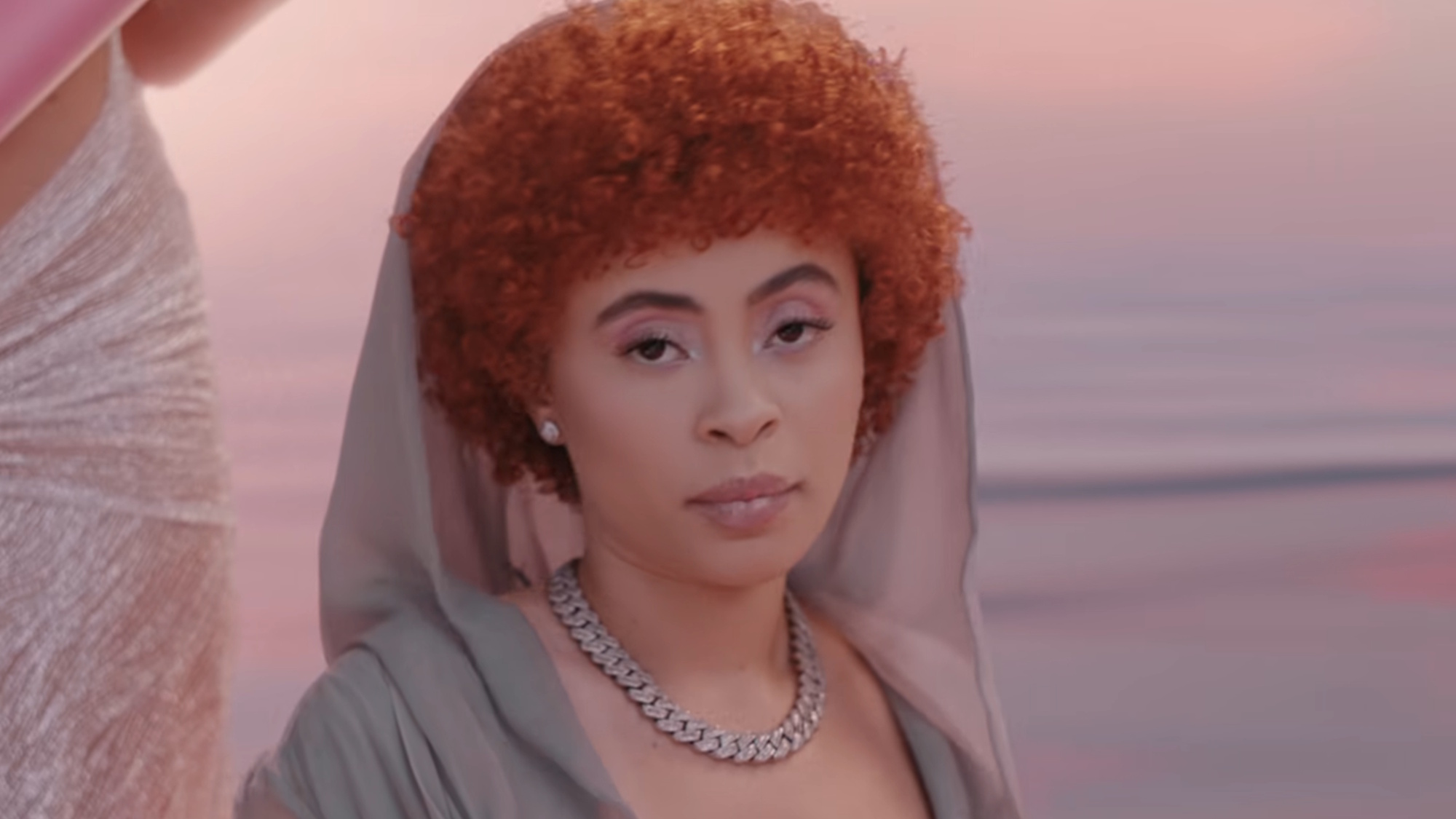 Ice Spice is shown in the music video for Taylor Swift's &amp;quot;Karma.&amp;quot;