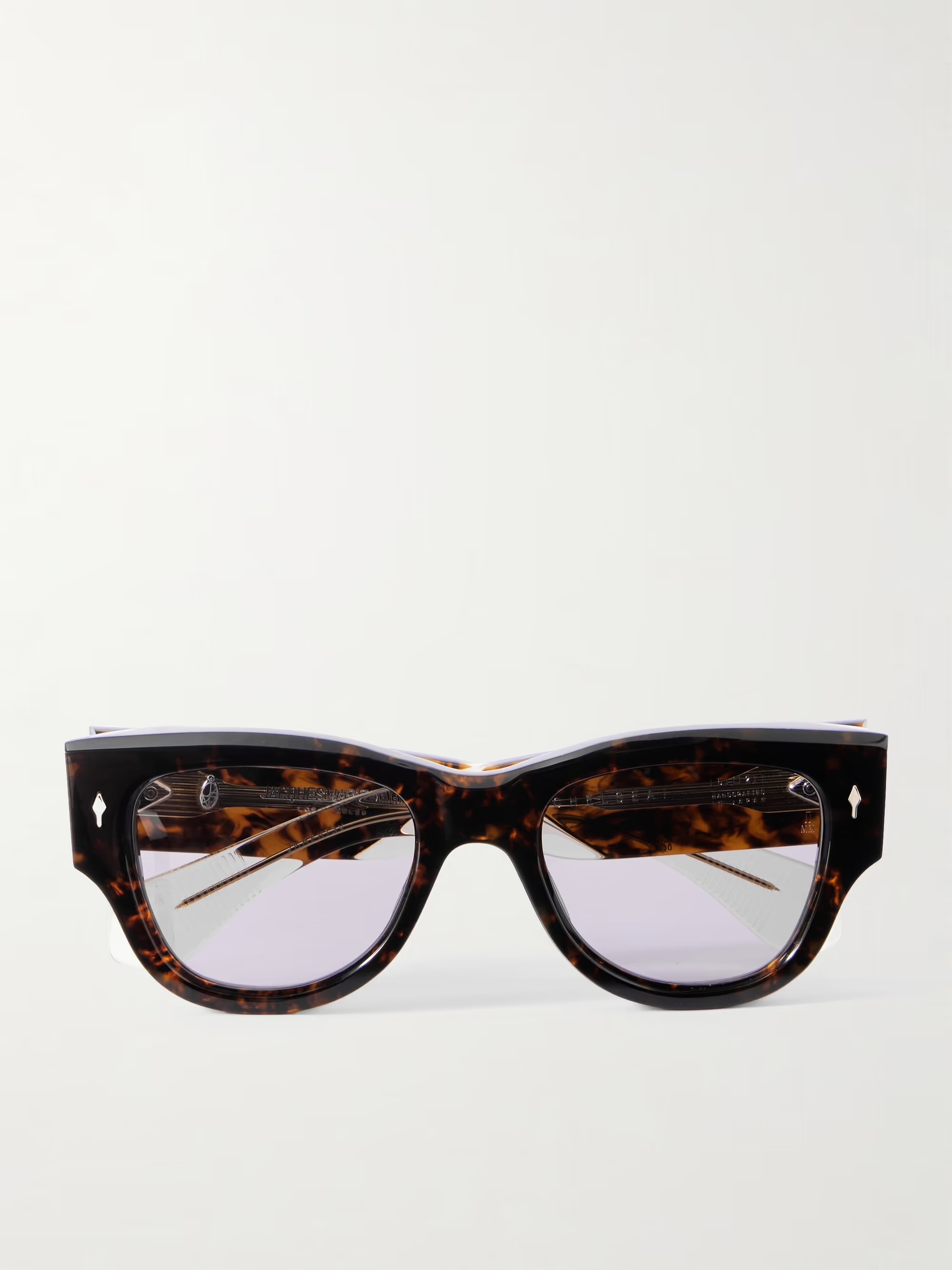 Jacques Marie Mage, Chelsea Square-Frame Tortoiseshell Acetate Sunglasses