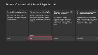 How To Block Xbox Crossplay
