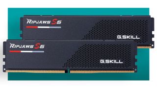 G.Skill memory on a blue background. 