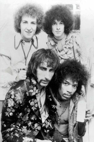 Arthur Brown with the Jimi Hendrix Experience