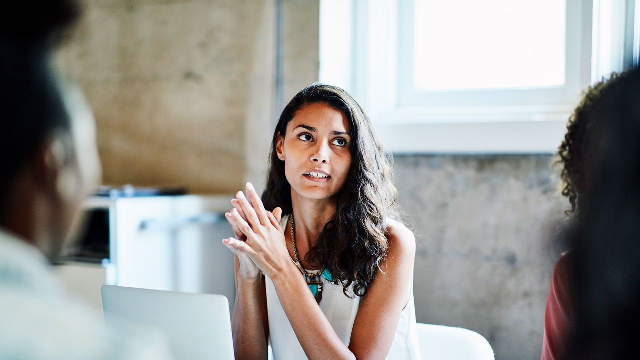 Photograph, Yellow, Design, Smile, Photography, Conversation, Sitting, White-collar worker, Happy, 