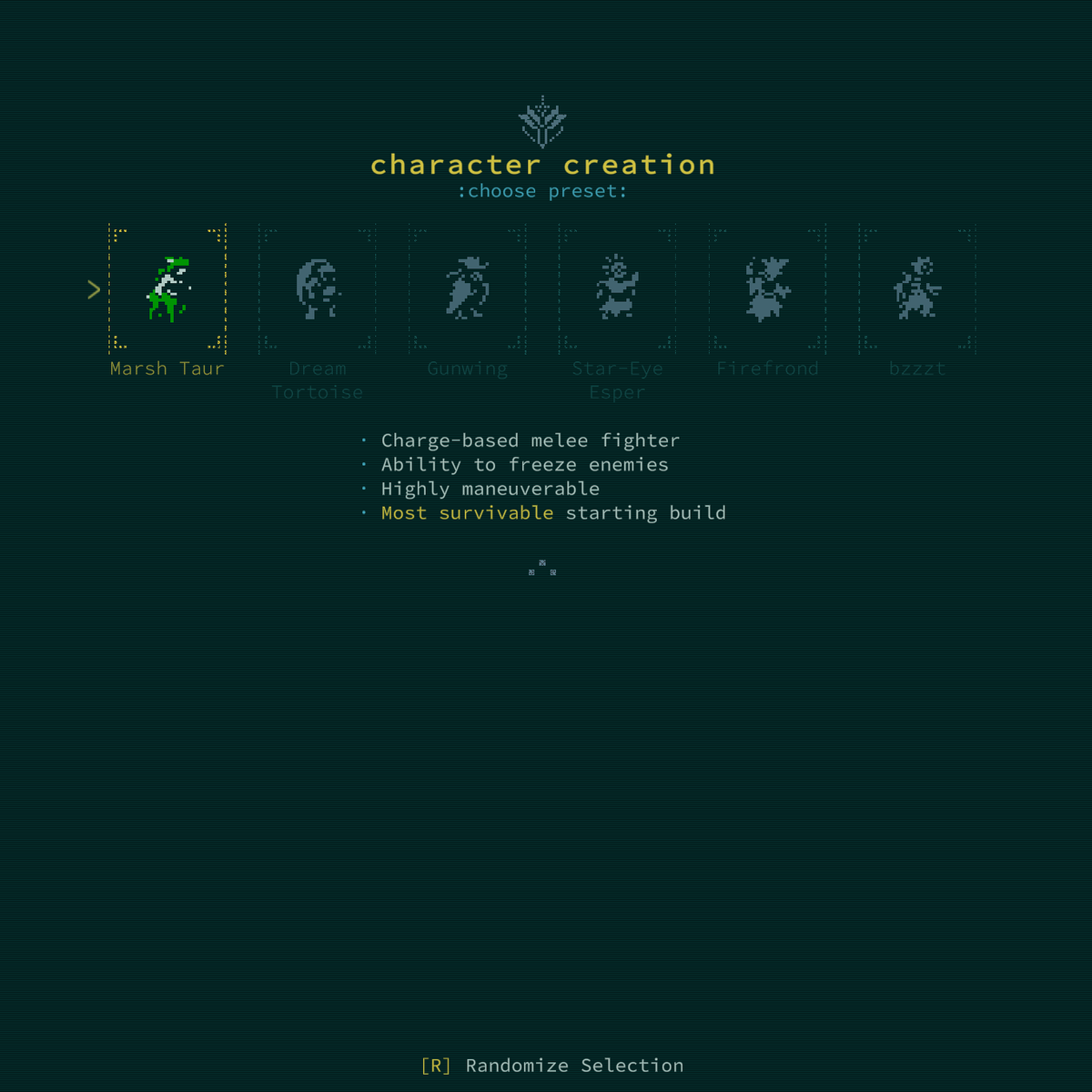 An image of the Caves of Qud Palladium Reef update.