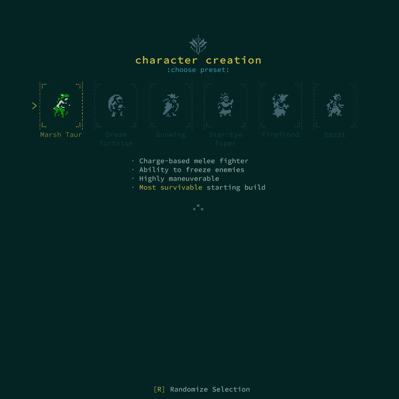An image of the Caves of Qud Palladium Reef update.