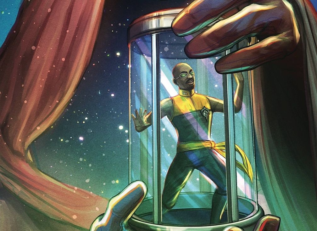 Geordi is trapped in an agony booth in this new Mirror Universe tale from IDW.