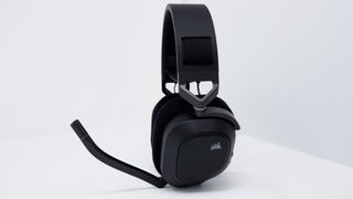 Corsair HS80 RGB Wireless gaming headset from the side