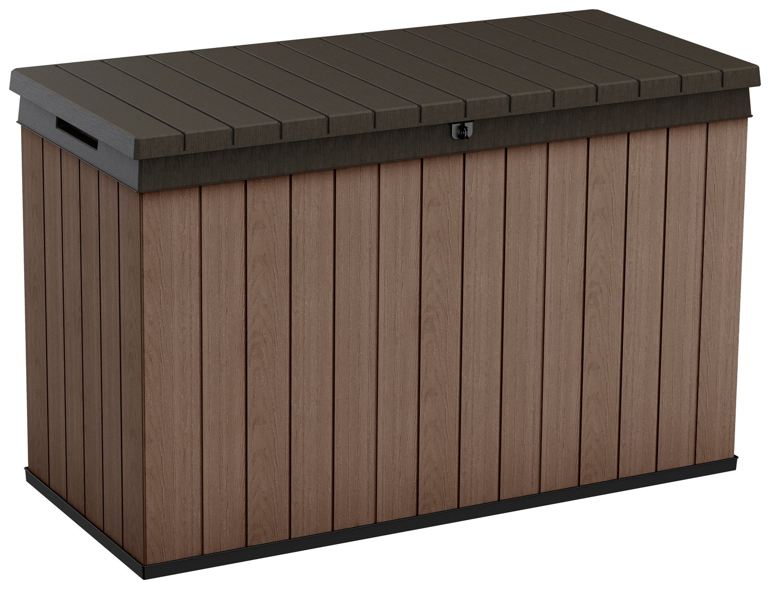 Keter Darwin 662l Outdoor Garden Storage Box - Brown