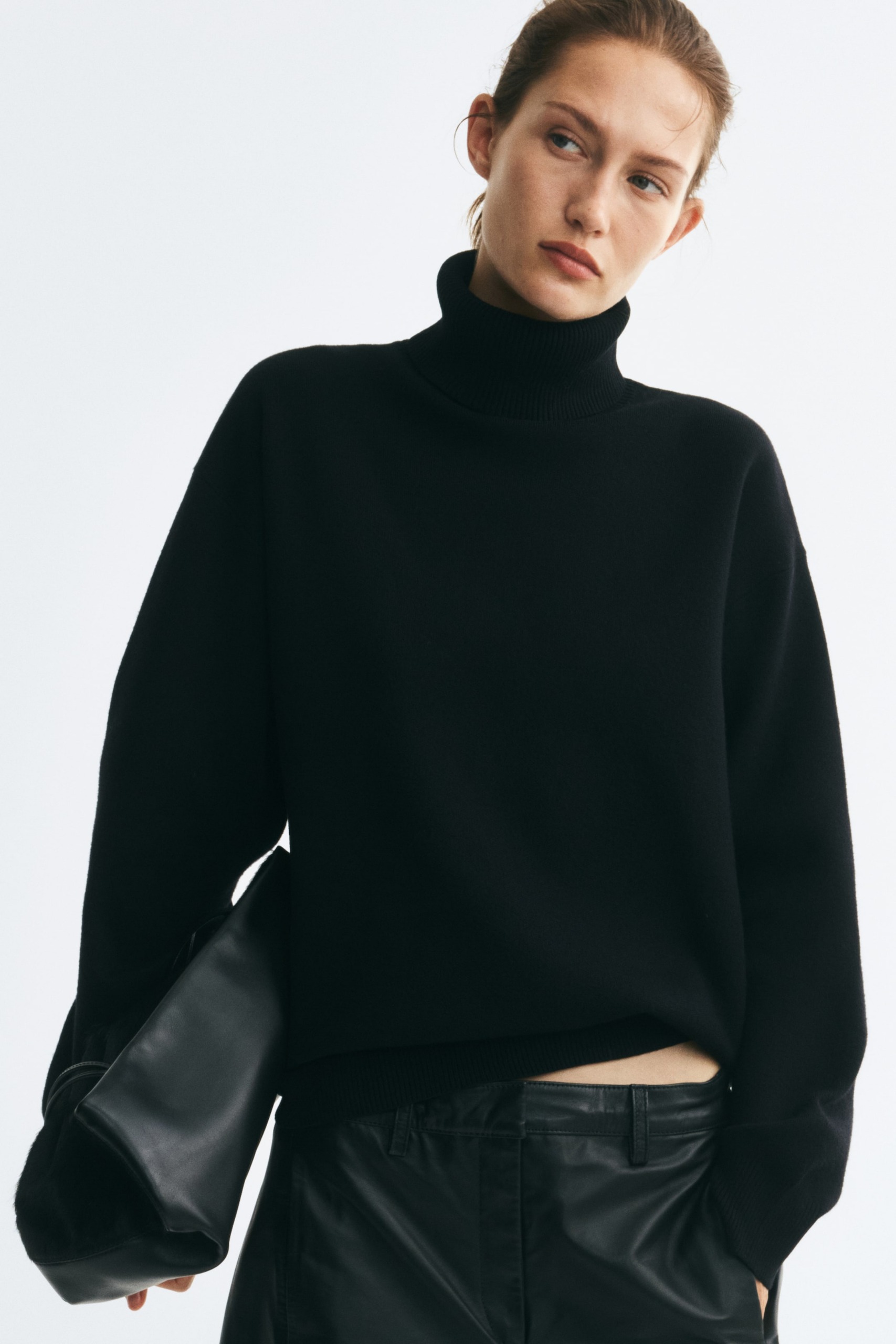 Oversized Turtleneck Jumper