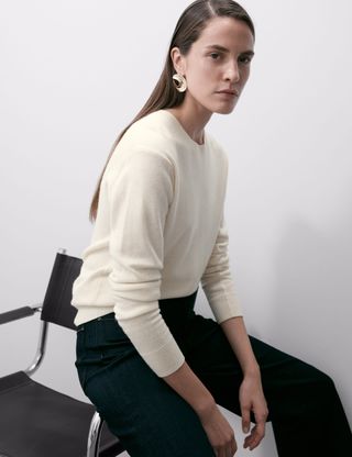 Pure Cashmere Crew Neck Jumper