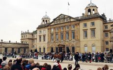 Badminton house trot-up