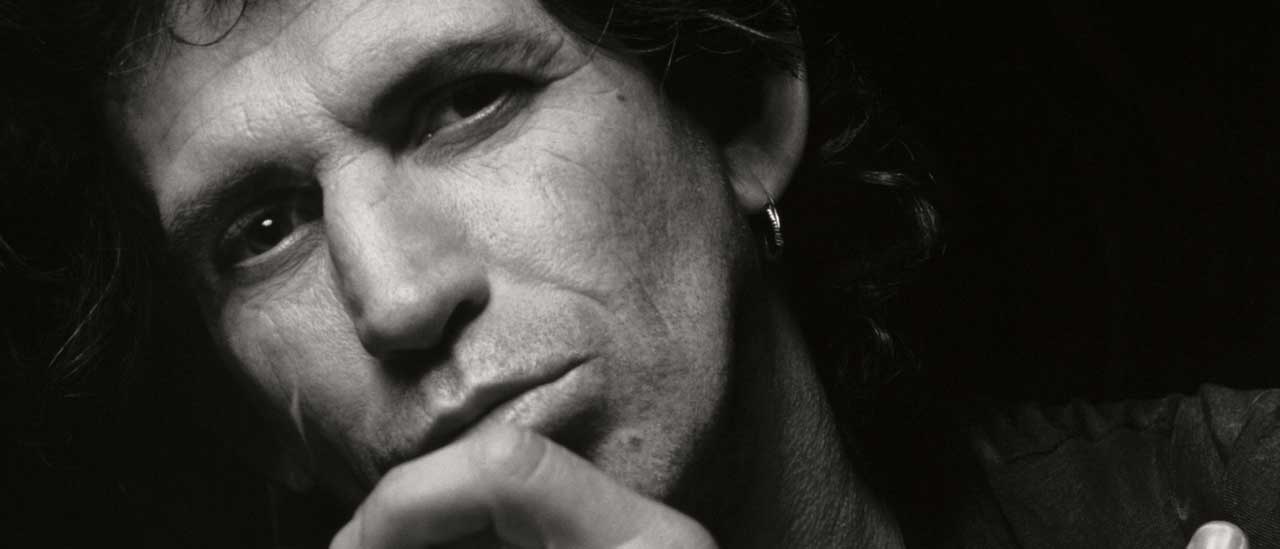 Keith Richards headshot