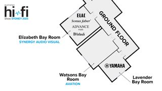 Floorplans Australian HI-Fi Show 2025