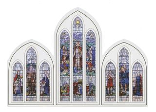 Stained-glass windows, for Barnardo’s