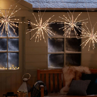 White North Star LED Outdoor Christmas String Lights | Was £50