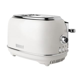 White retro-style toaster