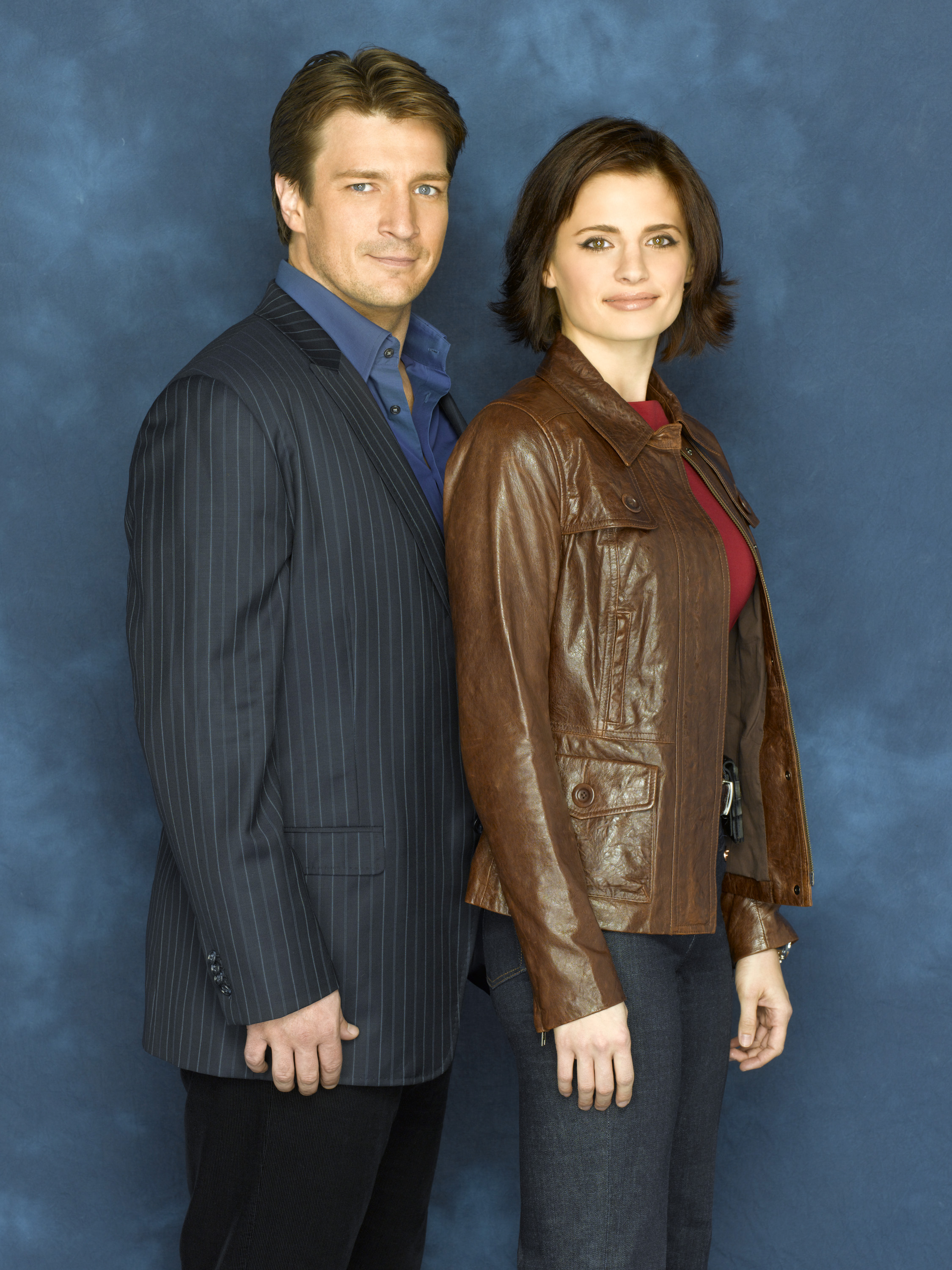 TV Tonight the stars of crime drama Castle.