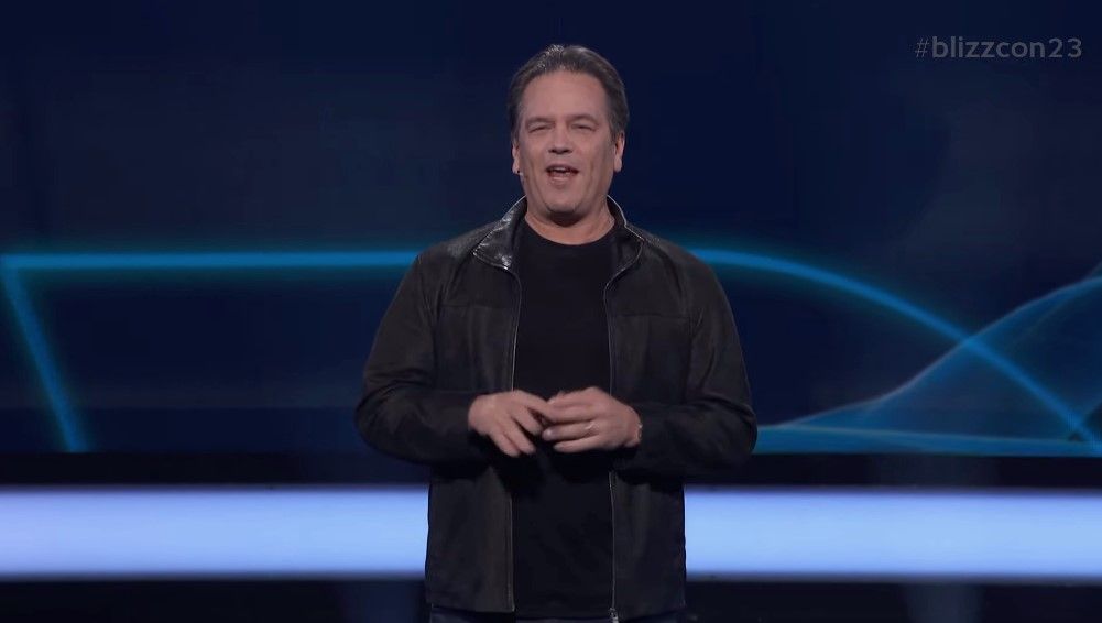 Phil Spencer at Blizzcon 2023