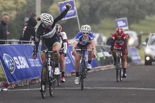 Nicole Whitburn (Pensar SPM) takes the win after a long day in the break