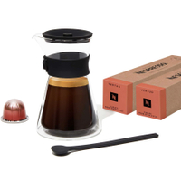 Carafe Pour-Over Style Starter Pack was: $71.40 now: $28.00, saving $43.40 at Nespresso
