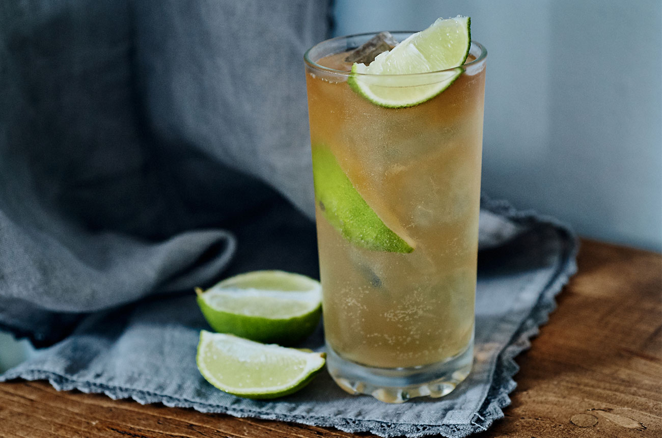 Rum cocktails Dark n Stormy