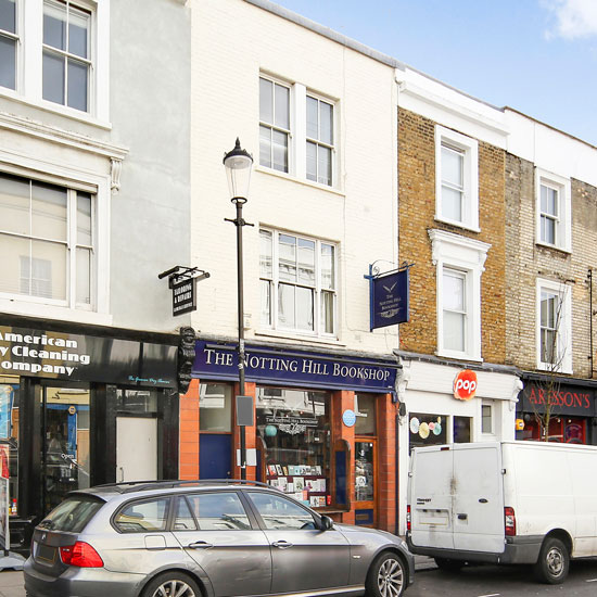 The flat above the bookshop made famous by Hugh Grant in the film ...